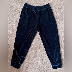 Fabletics velvet joggers size XL
